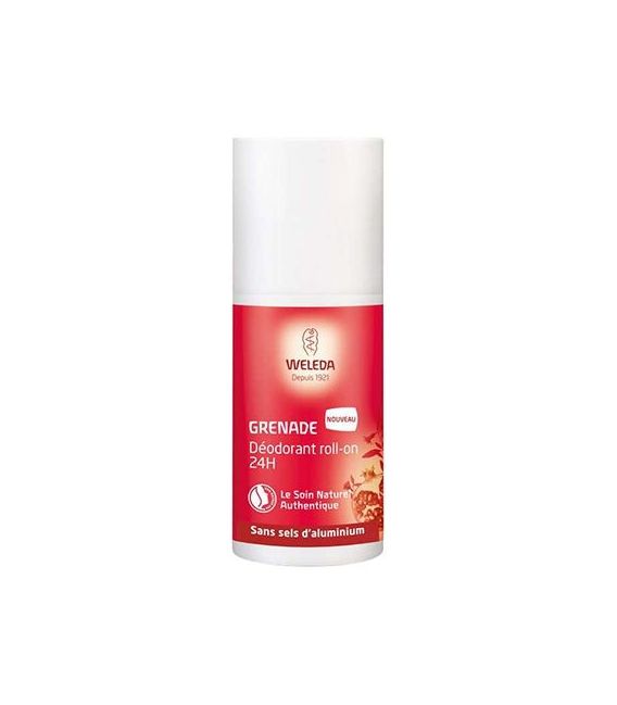 Weleda Déodorant 24 Heures Grenade Roll On 50Ml