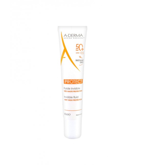 Aderma Solaire Protect Fluide Invisible SPF50 40Ml