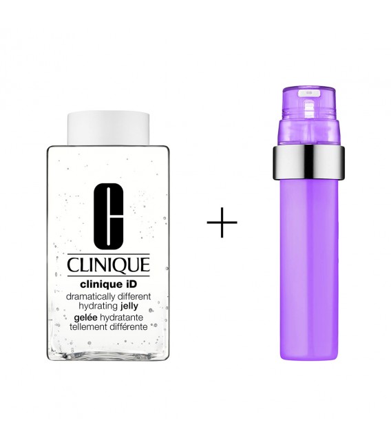 Clinique Base Gelée Hydratante 115Ml et Cartouche d'Actif Concentré Rides 10Ml