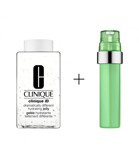 Clinique Base Gelée Hydratante 115Ml et Cartouche d'Actif Concentré Irritation 10Ml