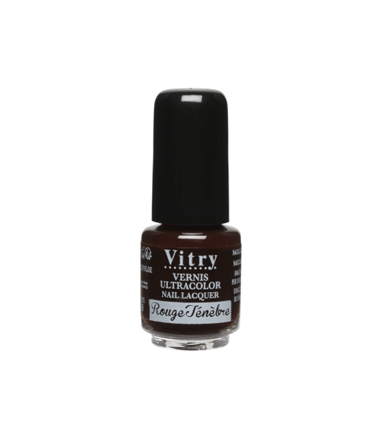 Vitry Vernis à Ongles 4Ml Rouge Ténèbre