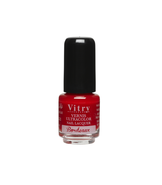 Vitry Vernis à Ongles 4Ml Bordeaux