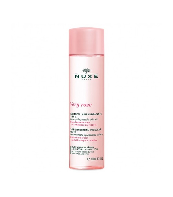 Nuxe Very Rose Eau Micellaire Hydratante 3 en 1 200Ml