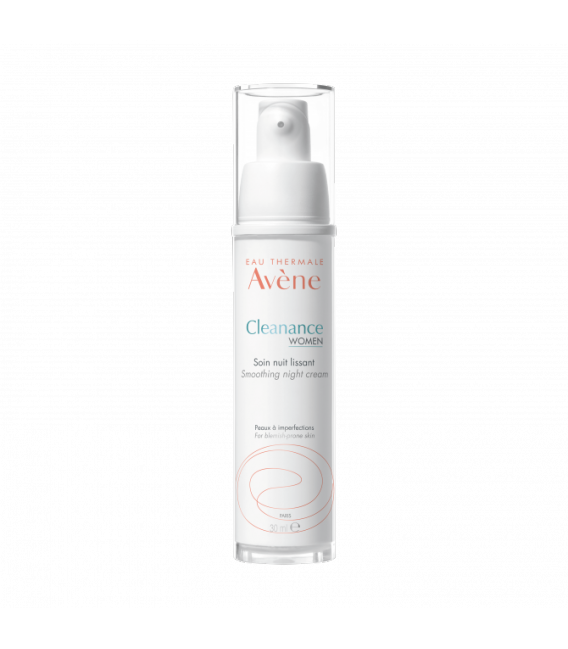 Avène Cleanance Women Soin Nuit Lissant 30Ml