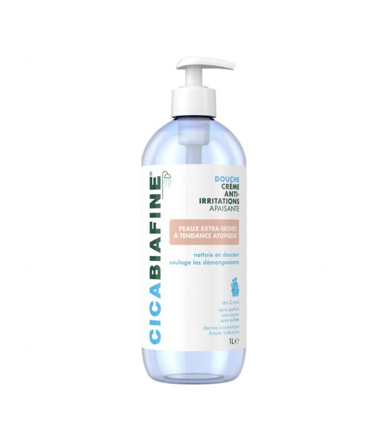 Cicabiafine Crème Douche Anti Irritations Hydratante 1L